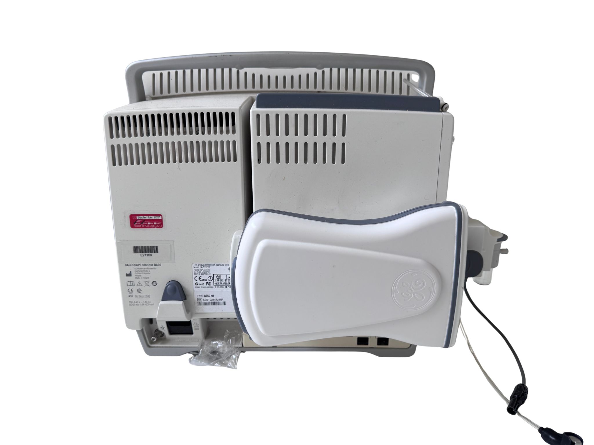 GE CARESCAPE B650 Patient Monitor with Gas Module - Image 3